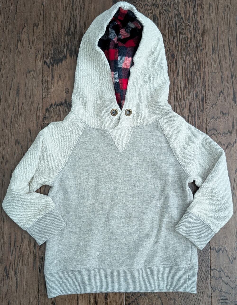 Peek Mixed Media Terry Hoodie